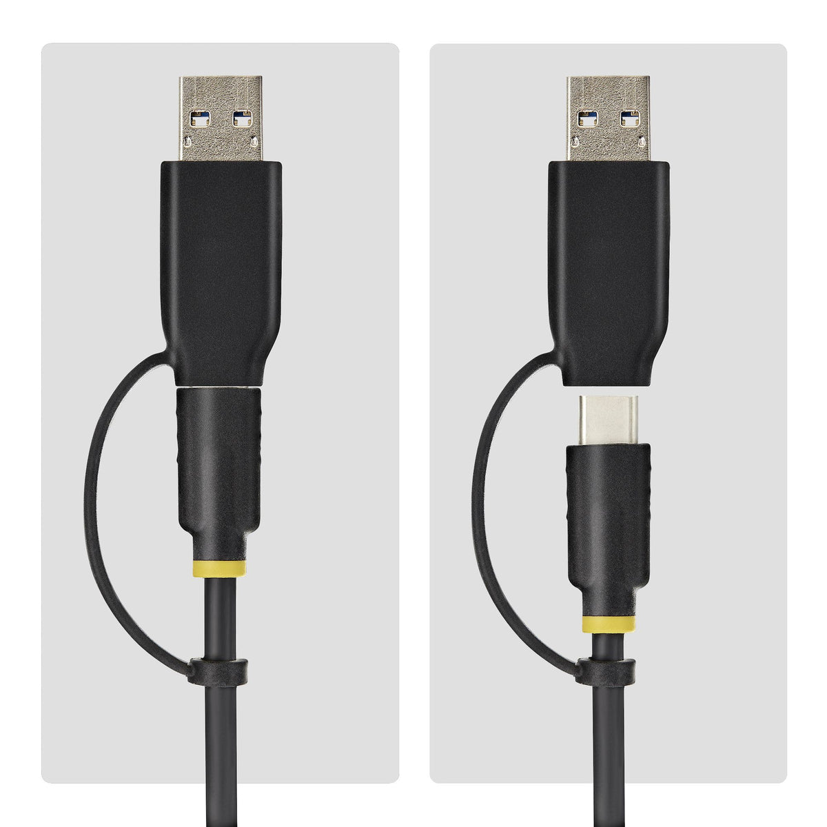 StarTech.com Adaptateur Dock USB-C/USB-A vers M.2 NVMe, 10 Gbps, Lecteur SSD Externe Sans Outil, B+M/M-Key