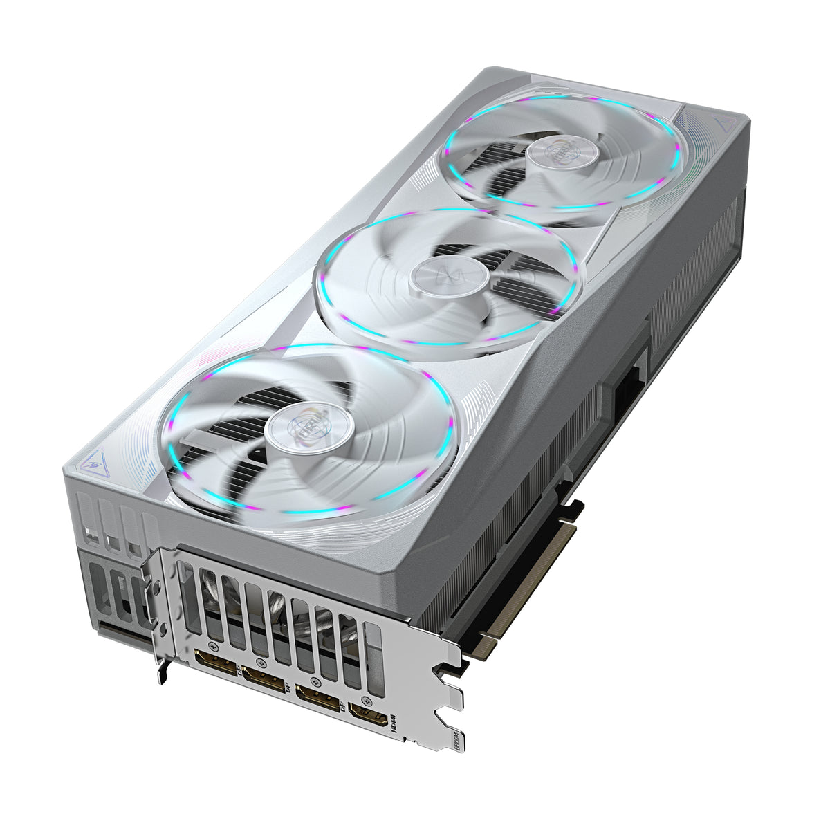 GIGABYTE AORUS GeForce RTX 5090 MASTER ICE 32G Carte Graphique - 32 Go GDDR7, 512 bits, PCI-E 5.0, 2655MHz Fréquence du Cœur, 3 x DP 2.1a, 1 x HDMI 2.1b, NVIDIA DLSS 4, GV-N5090AORUSM ICE-32GD - vue 4
