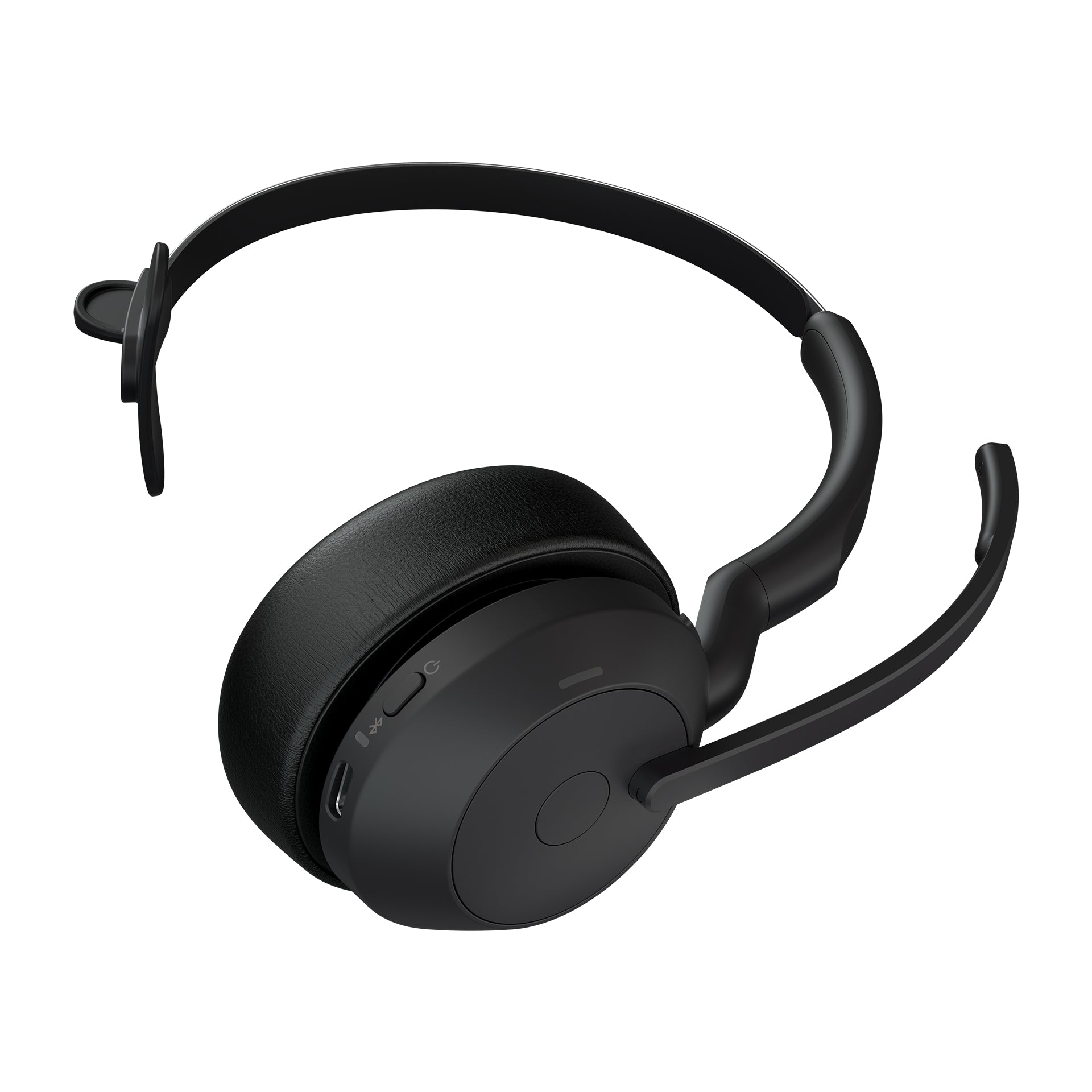 Jabra Evolve2 55 Casque Sans fil Arceau Bureau/Centre d'appels USB Type-C Bluetooth Socle de chargement