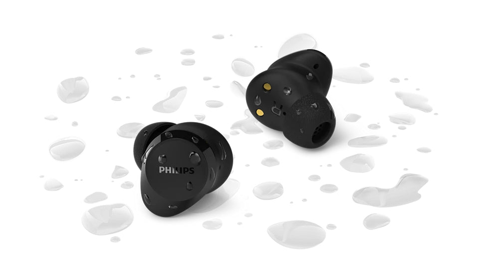 Philips TAT1300BK/00 casque Sans fil Ecouteurs Appels/Musique USB Type-C Bluetooth Noir
