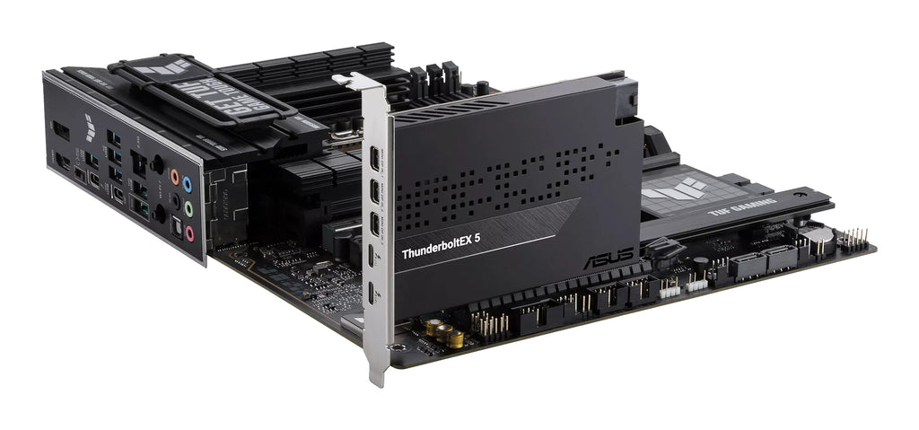 ASUS ThunderboltEX 5 Carte d'extension PCIe 4.0, Thunderbolt, USB Type-C, Mini DisplayPort, VGA