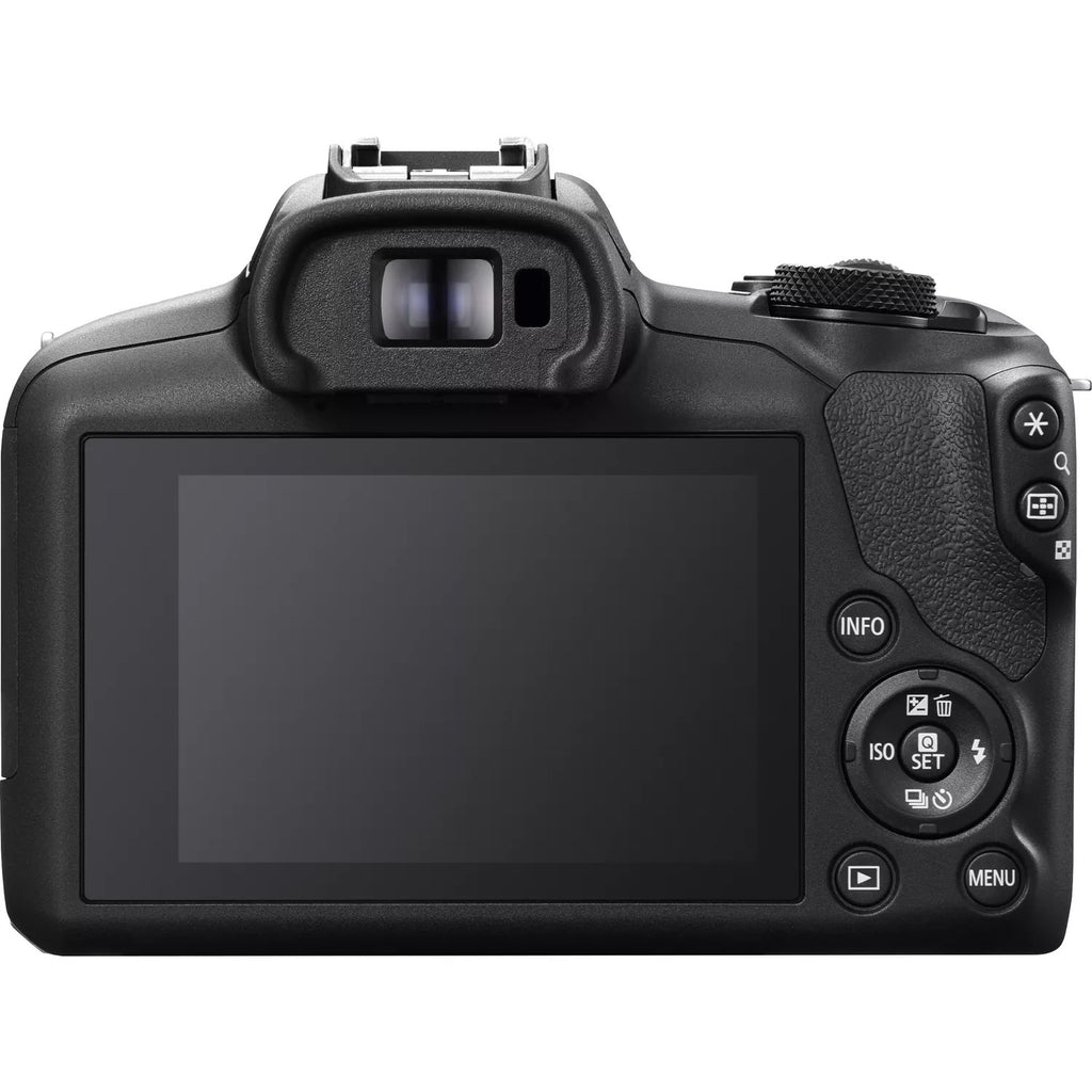 Canon EOS R100 + RF-S 18-45mm F4.5-6.3 IS STM + RF-S 55-200mm F5-7.1 IS STM Kit MILC 24,1 MP CMOS 6000 x 4000 pixels Noir