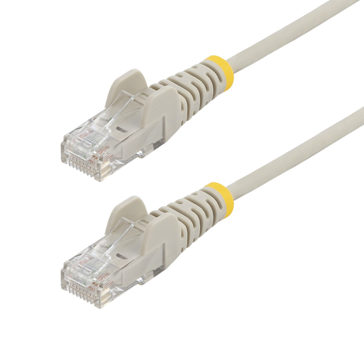 StarTech.com Câble Ethernet CAT6 Slim 5m Gris, 100W PoE, UTP, LSZH, Cuivre Pur 28AWG, RJ45