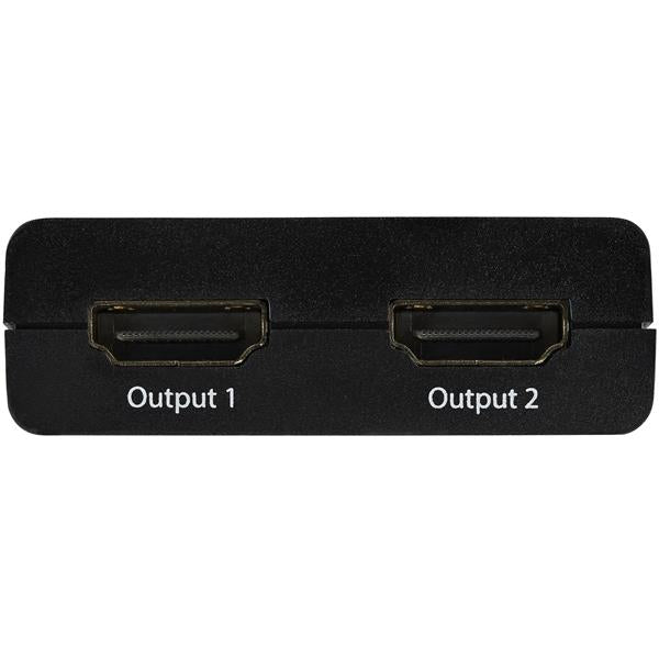 StarTech.com Splitter HDMI 4K 2 ports, Répartiteur 1x2 alimenté par USB ou Adaptateur