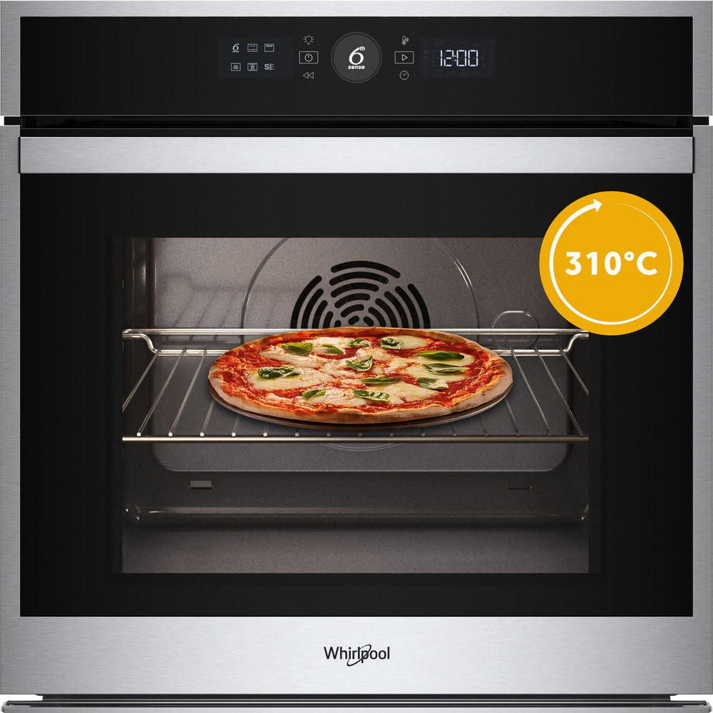 Whirlpool WOI4S8CM1SXA 73 L Noir, Acier inoxydable