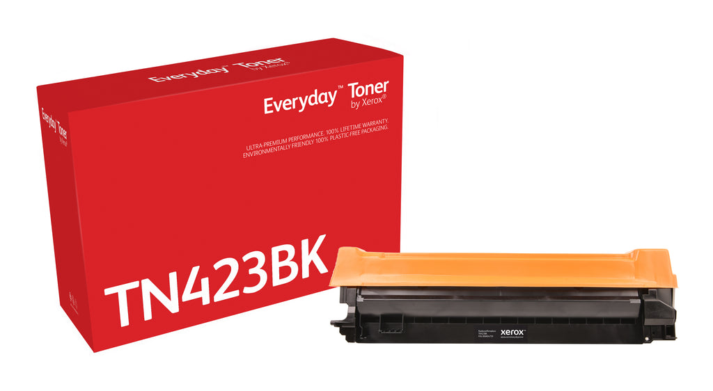 Toner Compatible Référence TN-423BK, Noir, Grande Capacité