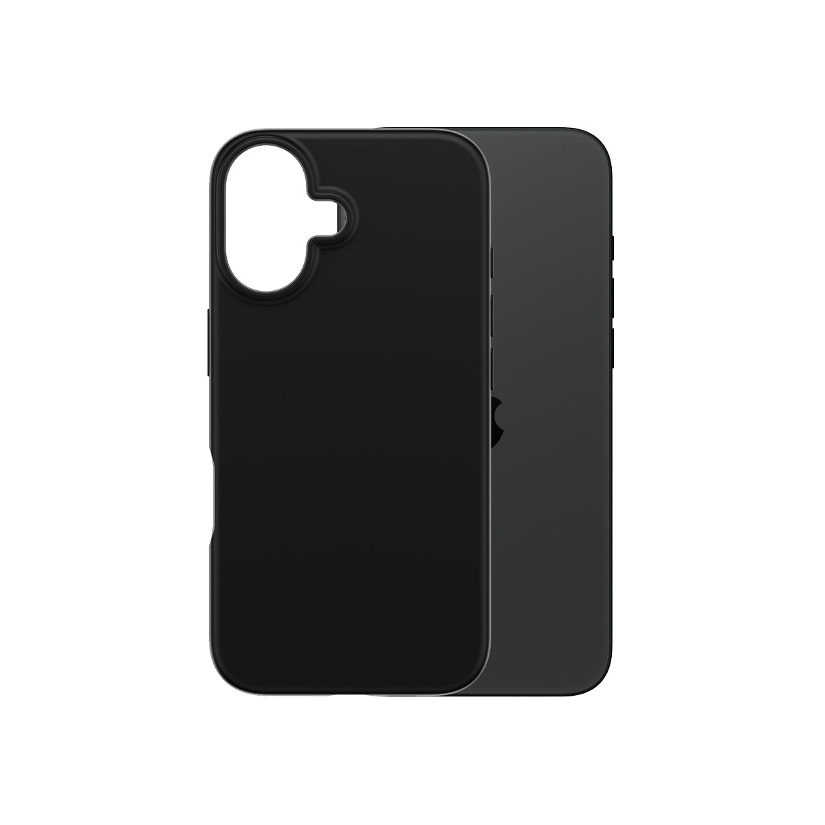PanzerGlass SAFE. by ® TPU Case Black iPhone 16 | Bulk coque de protection pour téléphones portables Housse Noir