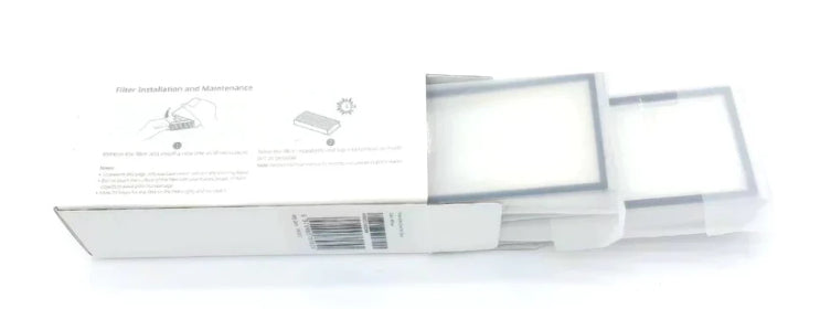 Filtres pour Aspirateur Robot Référence 8.02.0134, Couleur Blanc, Lot de 2
