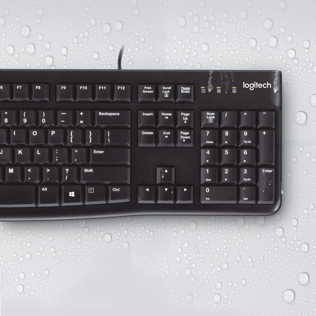 Logitech K120 Clavier Filaire, Disposition Belgique