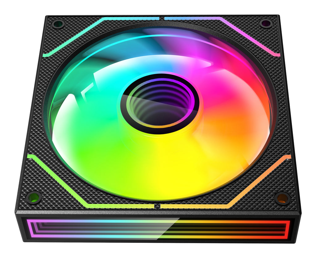 Mars Gaming MF3DPROKIT système de refroidissement d’ordinateur Boitier PC Ventilateur 12 cm Noir