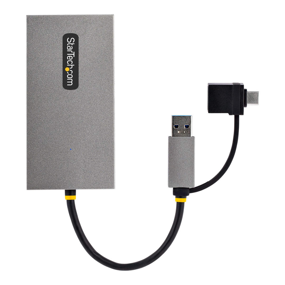 StarTech.com Adaptateur USB vers Double HDMI - USB A/C vers 2 Écrans HDMI (1x 4K30Hz, 1x 1080p) - Dongle Intégré USB-A v