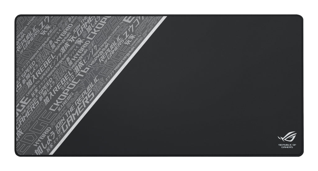 ASUS ROG Sheath BLK LTD Tapis de souris de jeu Noir, Gris, Blanc