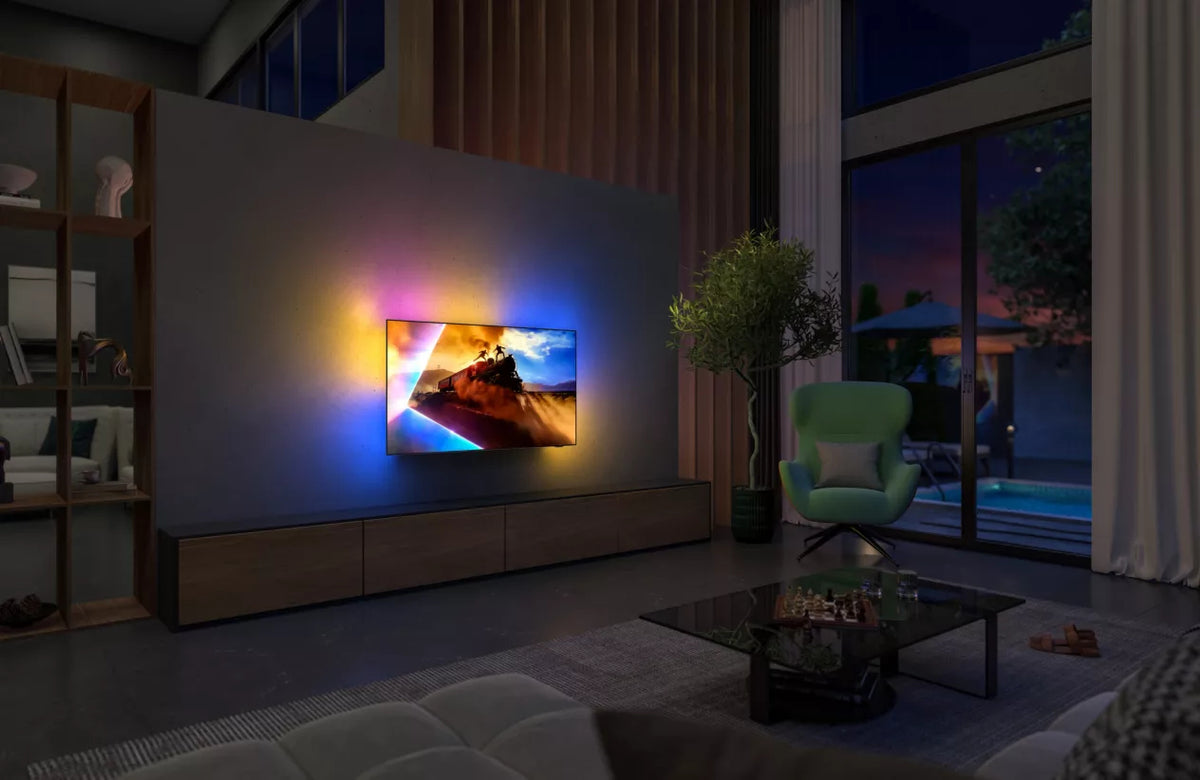 Philips Ambilight 55OLED801/12 TV 139,7 cm (55") 4K Ultra HD Smart TV Wifi Noir