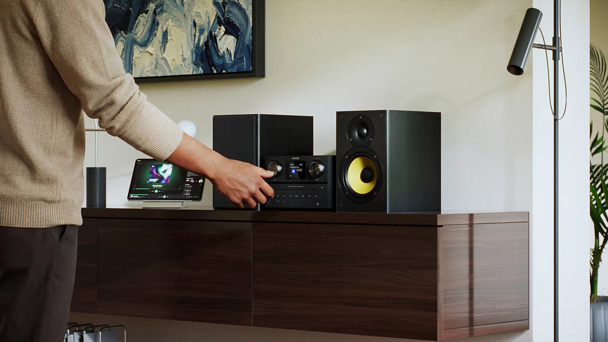 Philips TAM8905M2/10 ensemble audio pour la maison Système micro audio domestique 100 W Noir