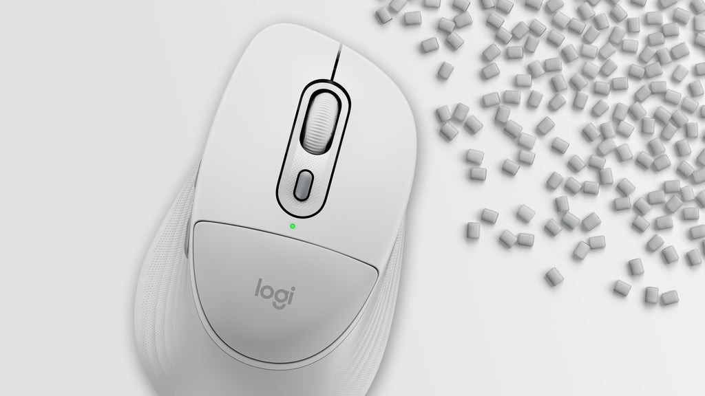 Logitech Signature Comfort Plus M850 L Souris Optique Sans Fil, Blanc