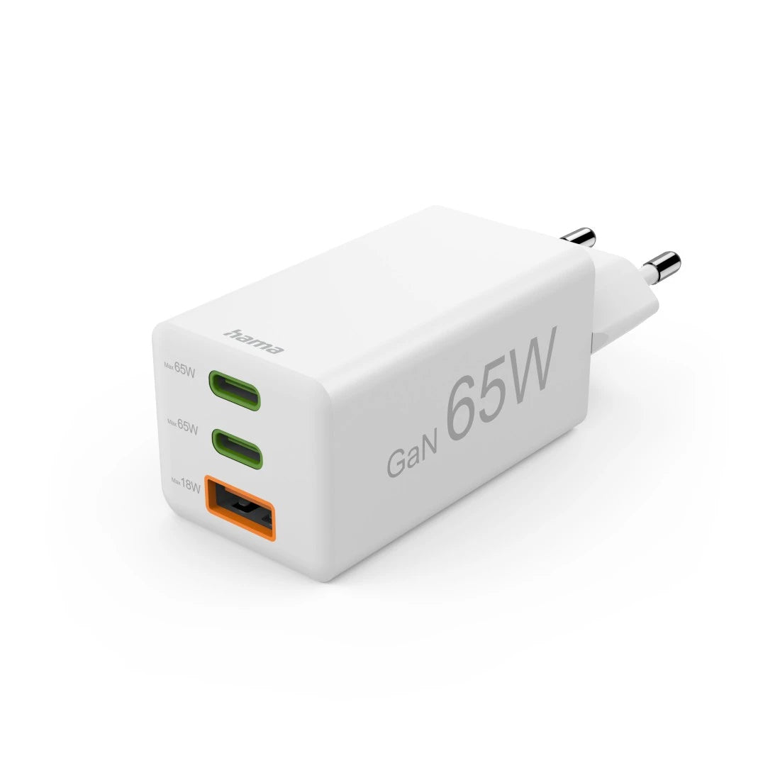 Hama 00125142 chargeur d'appareils mobiles Universel Blanc Secteur Charge rapide Intérieure