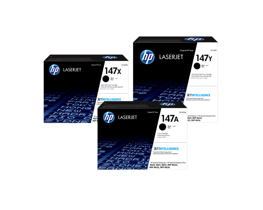 HP Toner Noir Extra Grande Capacité LaserJet 147Y Authentique
