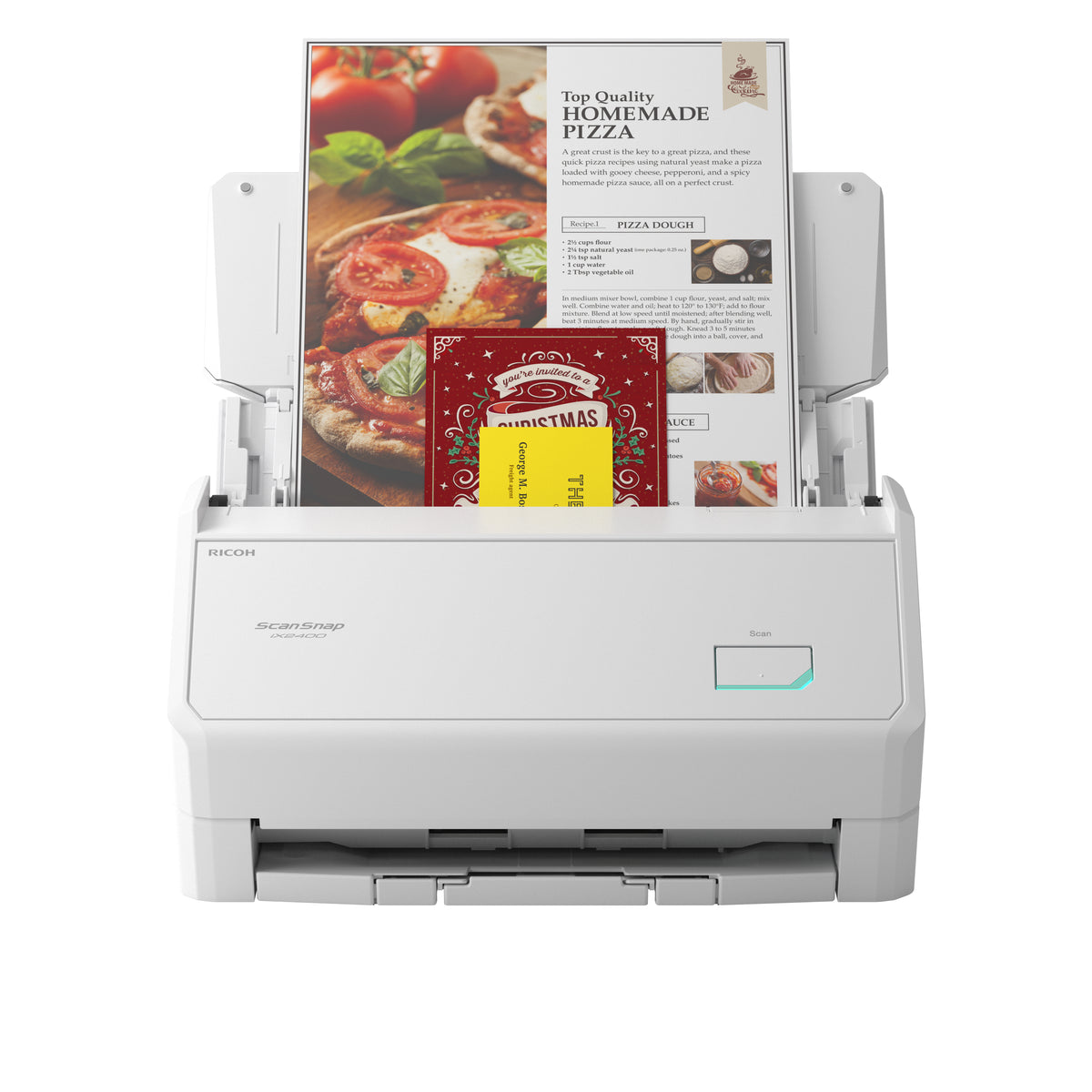 Ricoh ScanSnap iX2400 Scanner ADF 600 x 600 DPI A4 Blanc