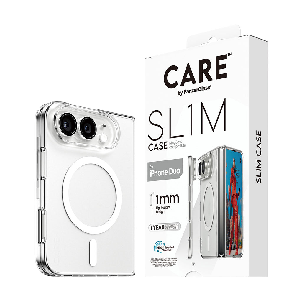 CARE™ by PanzerGlass® SL1M Case Transparent iPhone