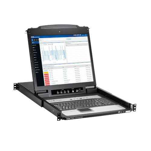 16PORT IP KVM WITH 19 LCD CON
