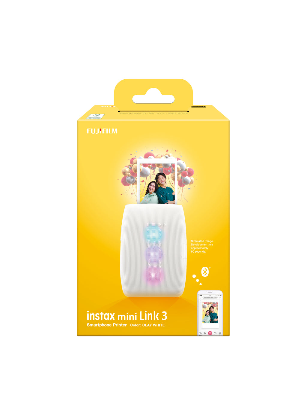 Fujifilm Instax Mini Link3 imprimante photo 800 x 600 DPI 2.4" x 1.8" (6.2x4.6 cm)
