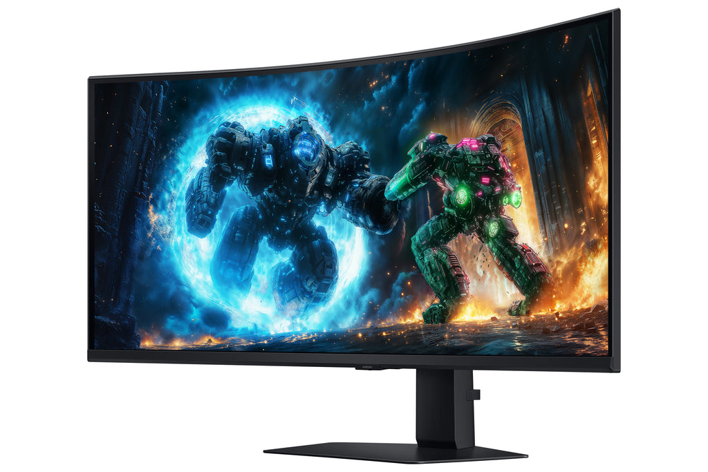 Samsung G75F écran plat de PC 101,6 cm (40") 5120 x 2160 pixels WUHD LCD Noir