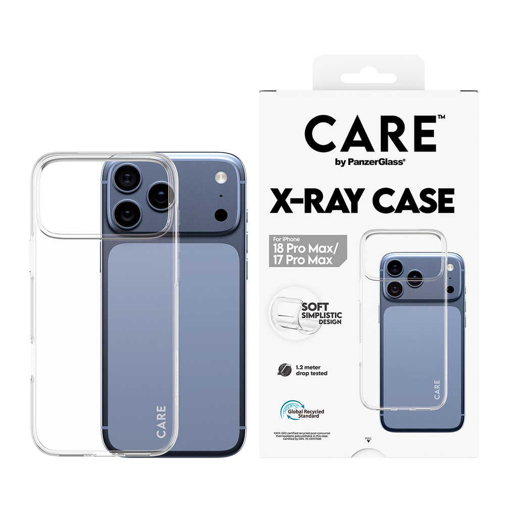 PanzerGlass CARE™ by ® X-Ray Case iPhone 2026 Pro Max | 17 Pro Max coque de protection pour téléphones portables Housse 