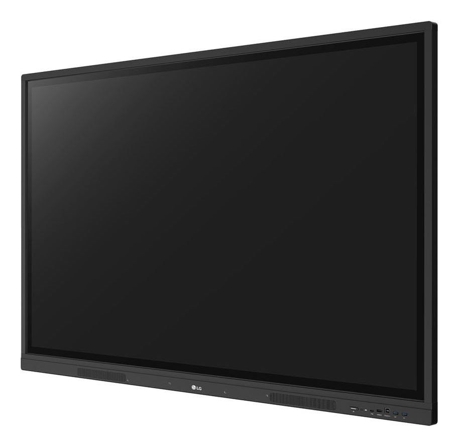 LG CreateBoard tableau blanc interactif 190,5 cm (75") 3840 x 2160 pixels Écran tactile Noir USB / RF Wireless