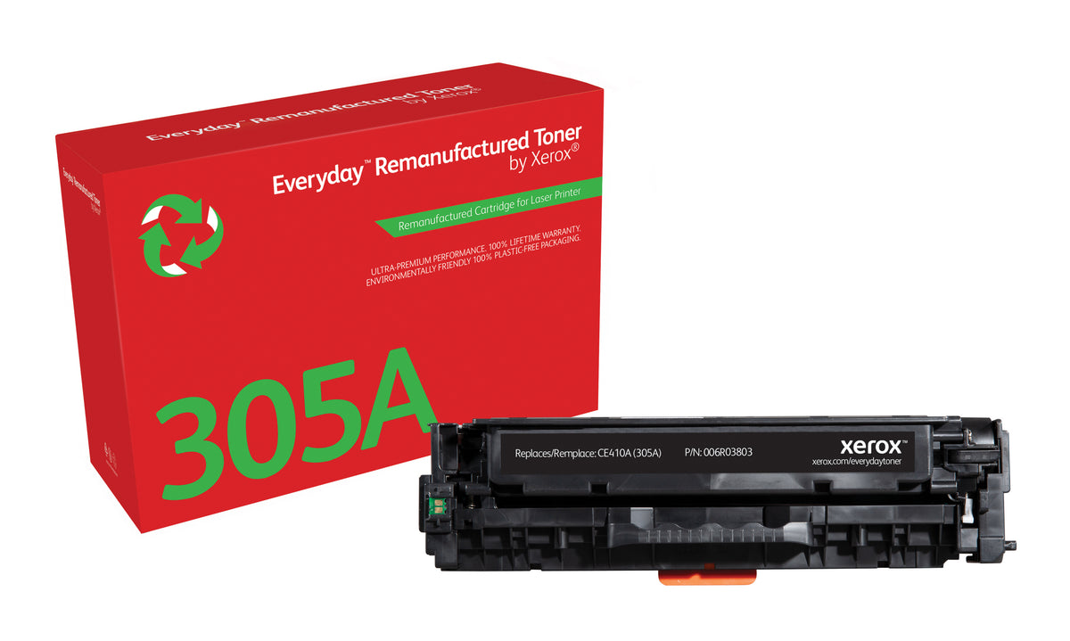 Toner Compatible Référence CE410A 305A, Noir, Capacité Standard