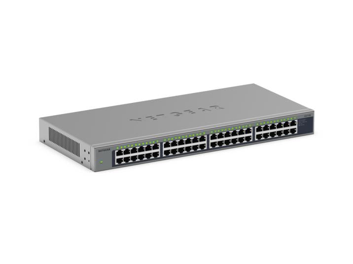 NETGEAR GS748 Non-géré Gigabit Ethernet (10/100/1000) Gris - vue 3