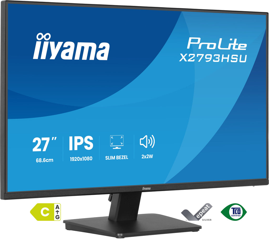 iiyama ProLite X2793HSU-B1 Écran PC 27" Full HD 1920 x 1080 LED Noir