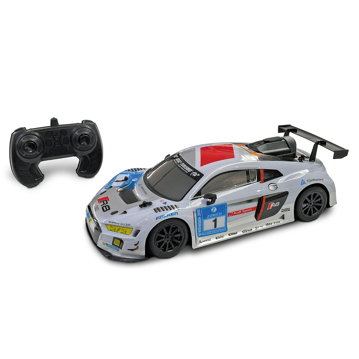 Mondo Motors Véhicule radiocommandé - Audi R8 LMS Fog function R/C 1:14