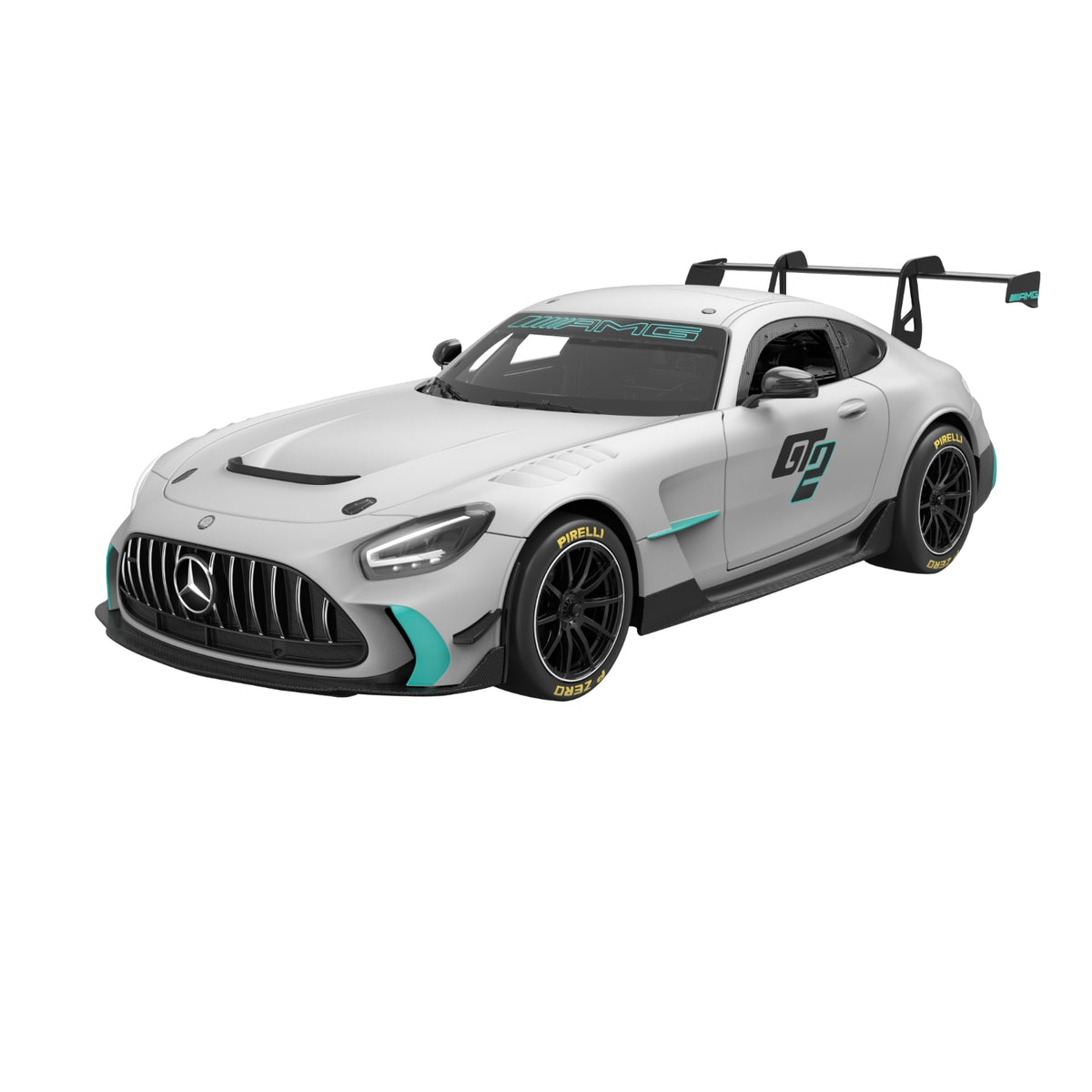 Mondo Voiture Miniature Radiocommandée AMG GT3 Grise