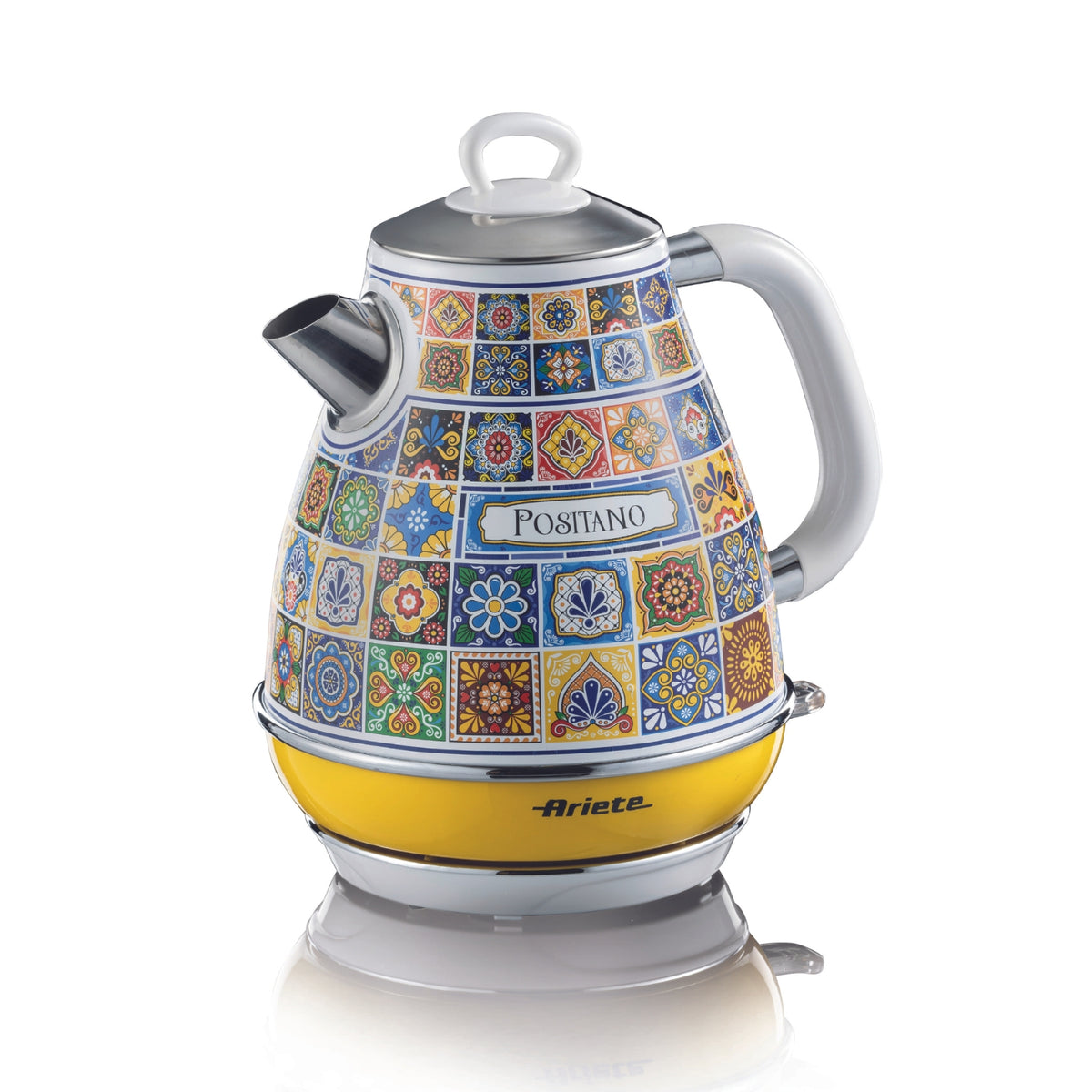 Ariete Bouilloire électrique 1,7L - 2000W - Design élégant Positano - ARI-2869-POS