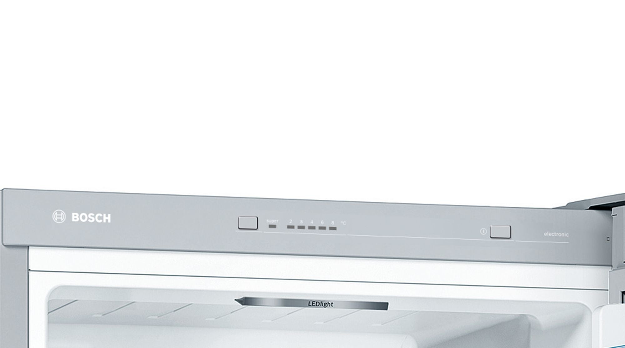 Bosch Bosch Serie 4 KGV33VLEA réfrigérateur-congélateur Pose libre 289 L Acier inoxydable