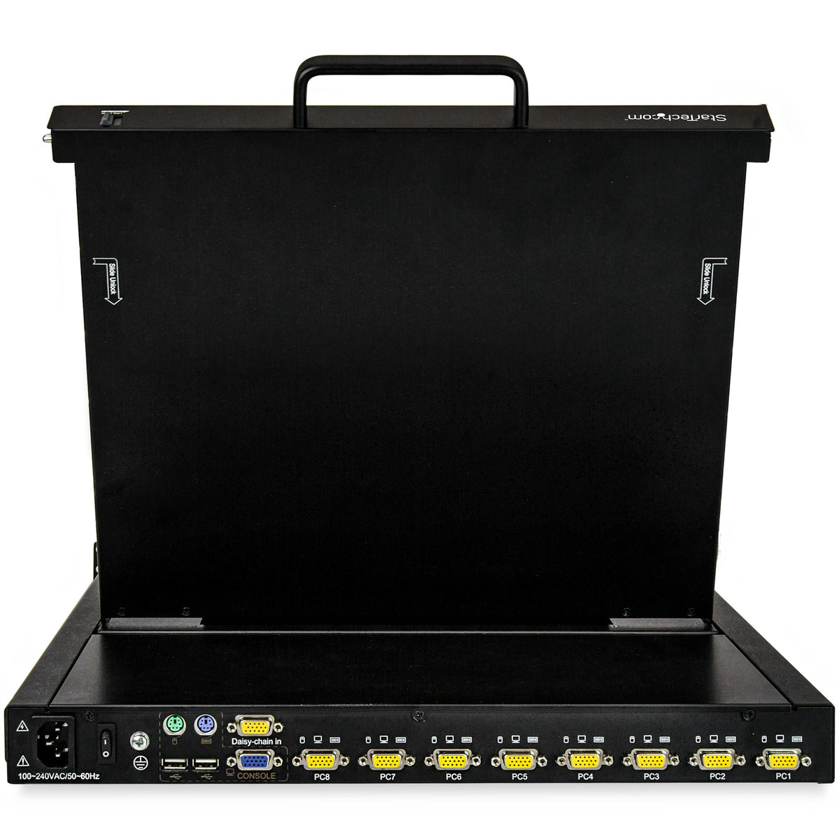 StarTech.com RKCONS1708K support d'ordinateurs 43,2 cm (17") 1280 x 1024 pixels Acier Noir 1U - vue 3