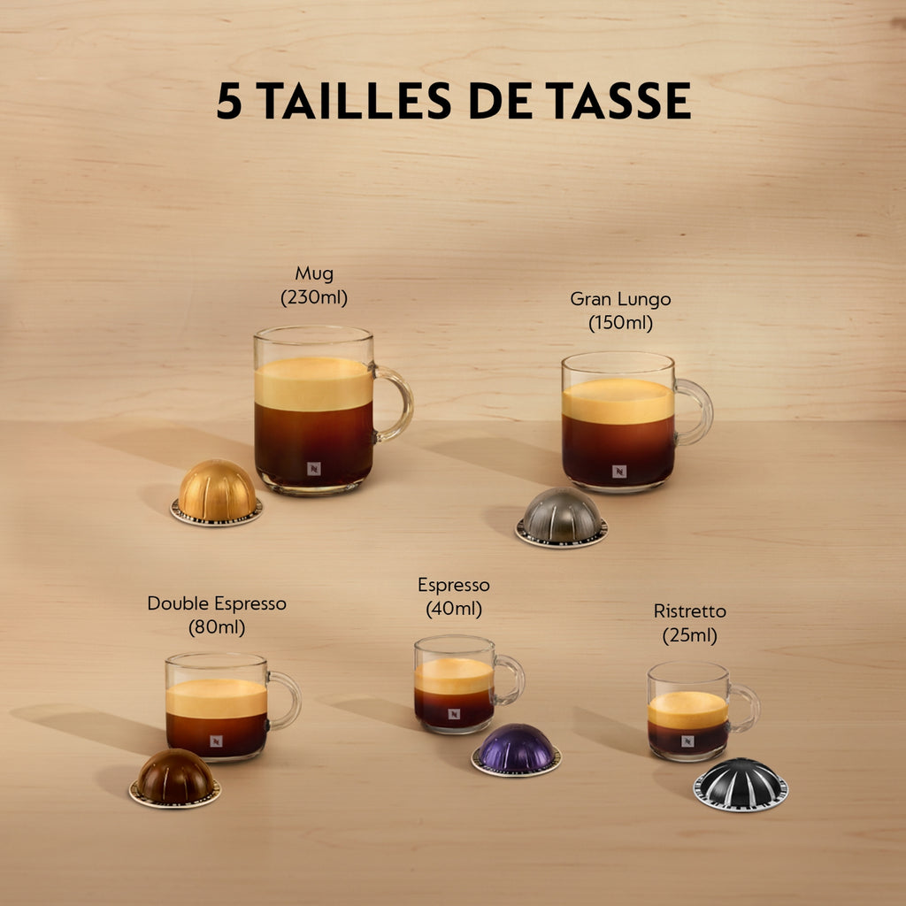 Delonghi Cafetière Nespresso Vertuo Pop Noir ENVO90.B