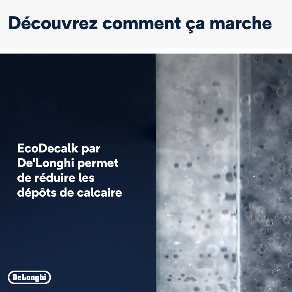Delonghi Détartrant ECODECALK 2 x 100 ML pour machine à café