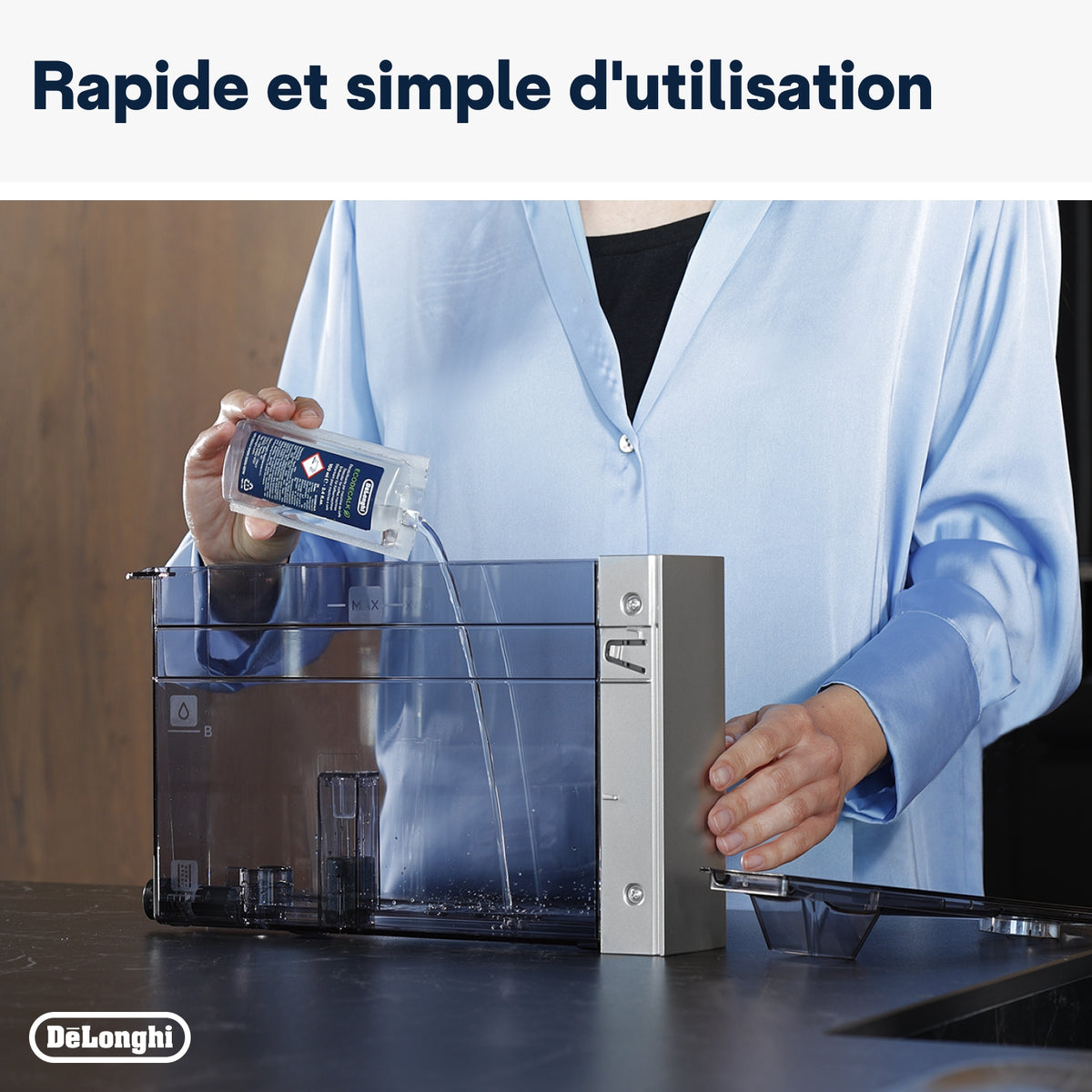 Delonghi Détartrant ECODECALK 2 x 100 ML pour machine à café