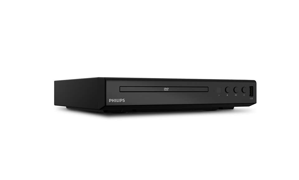 Philips 2000 series TAEP200 DVD player Noir