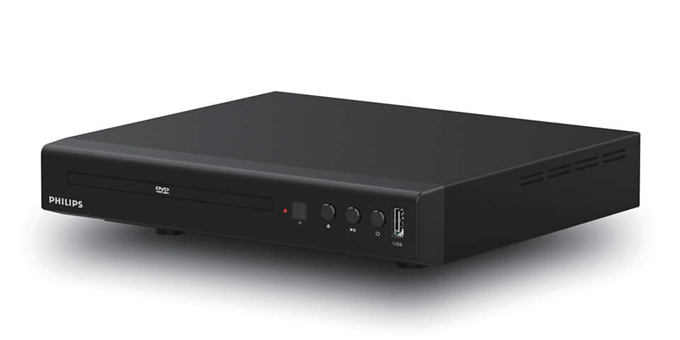 Philips 2000 series TAEP200 DVD player Noir