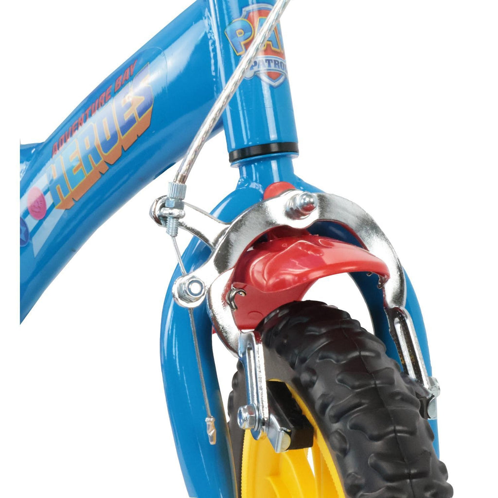 Nickelodeon Vélo enfant 12'' avec stabilisateurs La Pat' Patrouille + casque