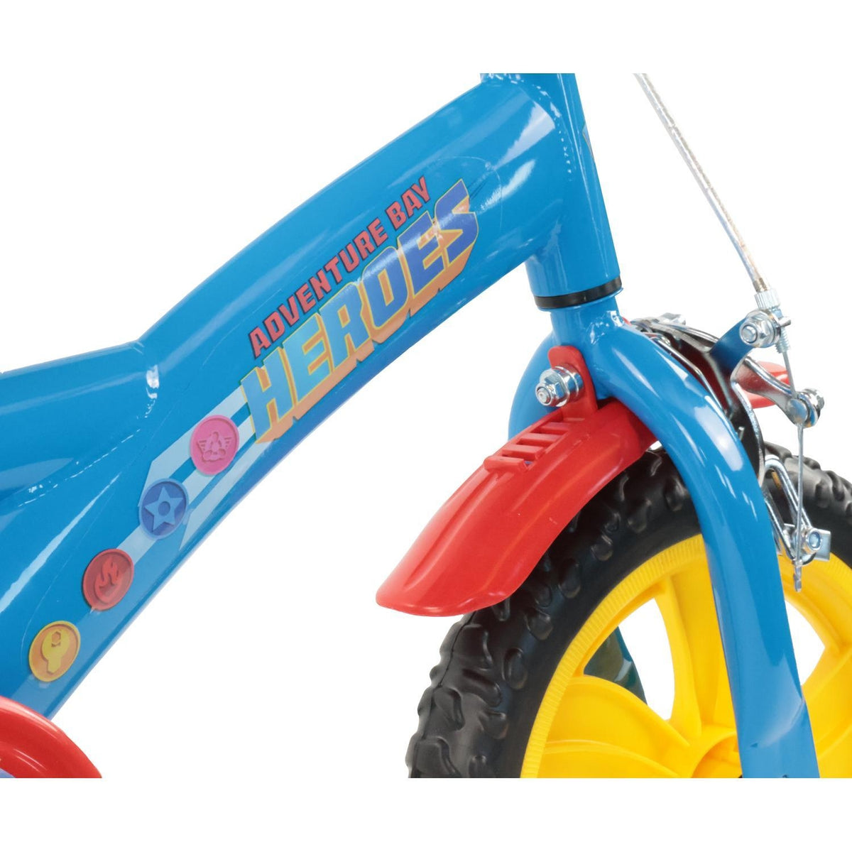 Nickelodeon Vélo enfant 12'' avec stabilisateurs La Pat' Patrouille + casque