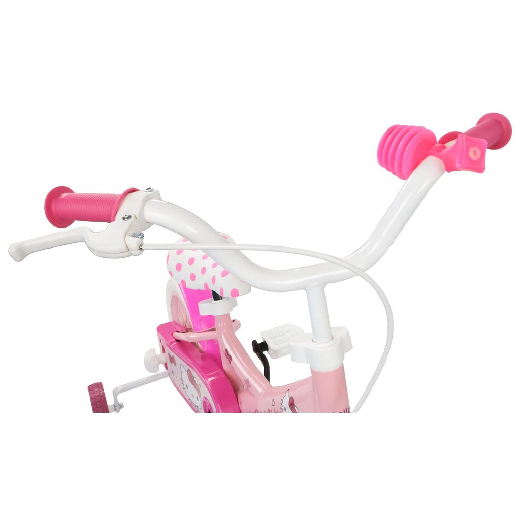 Vélo enfant 12'' Hello Kitty + casque