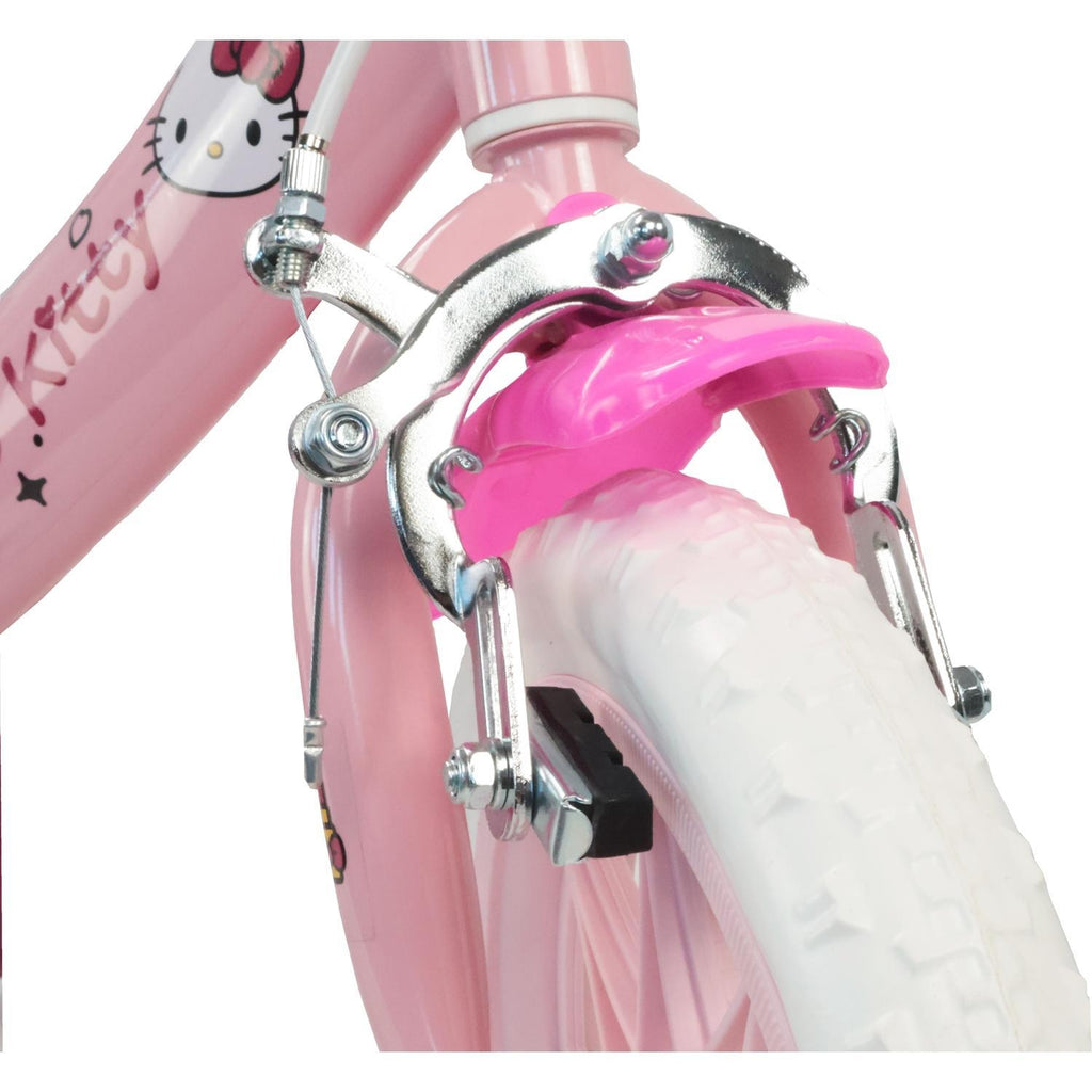 Vélo enfant 12'' Hello Kitty + casque