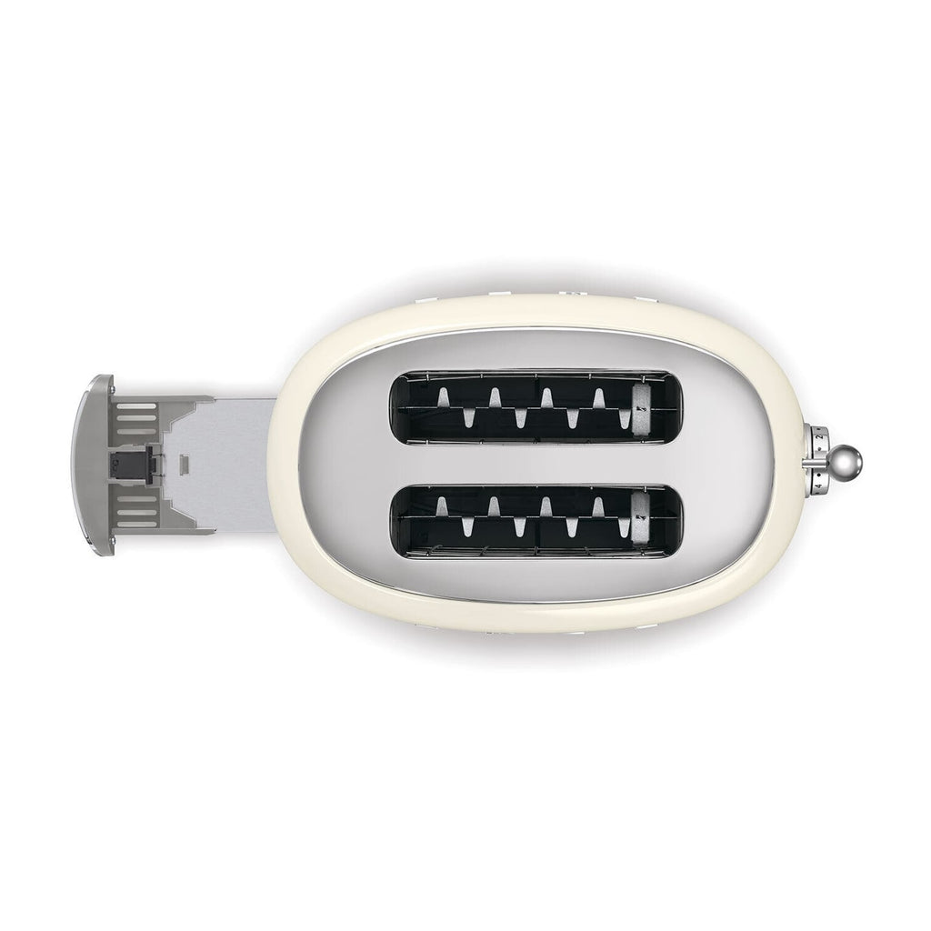 SMEG Grille pain TSF01CREU - Crème