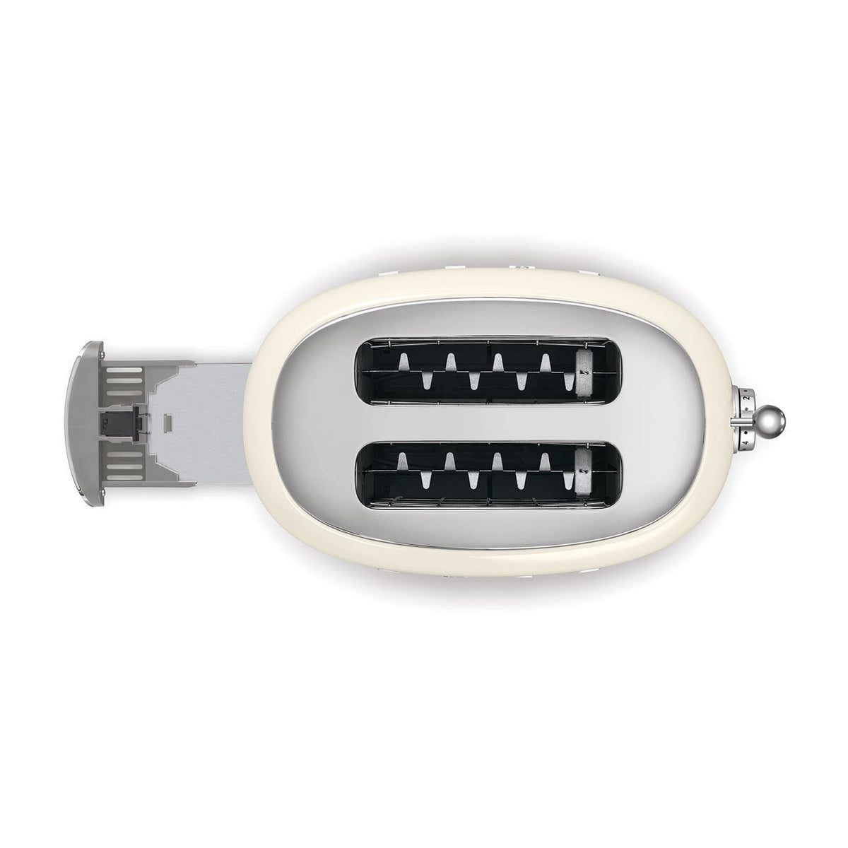 SMEG Grille pain TSF01CREU - Crème
