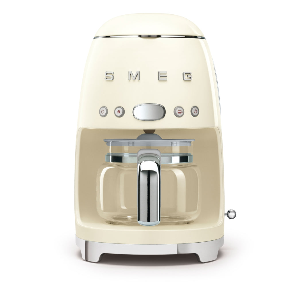 SMEG Cafetière filtre années 50 DCF02CREU Crème