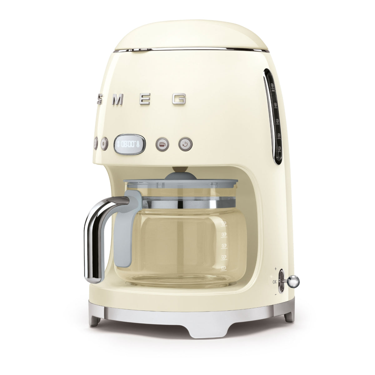 SMEG Cafetière filtre années 50 DCF02CREU Crème