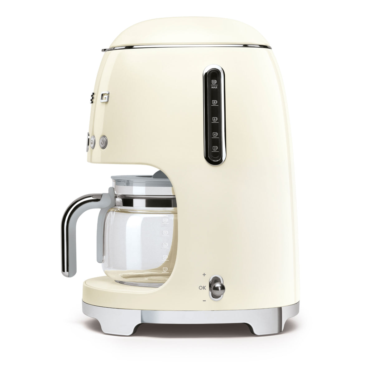 SMEG Cafetière filtre années 50 DCF02CREU Crème